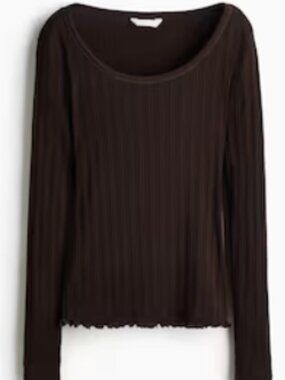 Pointelle Jersey Top